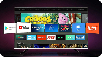 Video discovery interface on television